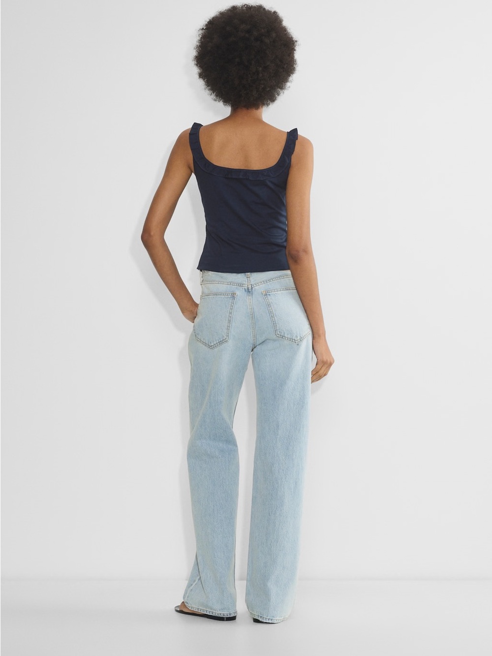 Aritzia Sunday Best Glenda Poplin Top - Picture 2 of 8
